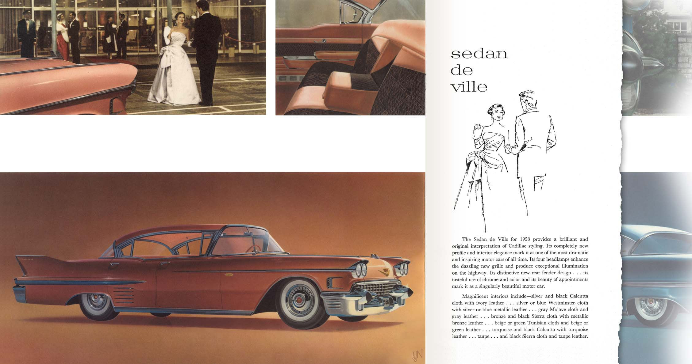 1958 Cadillac Brochure Page 4